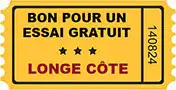 Inscription longe côte